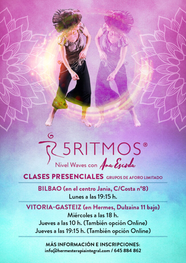 5 Ritmos®: Horarios Vitoria y Bilbao