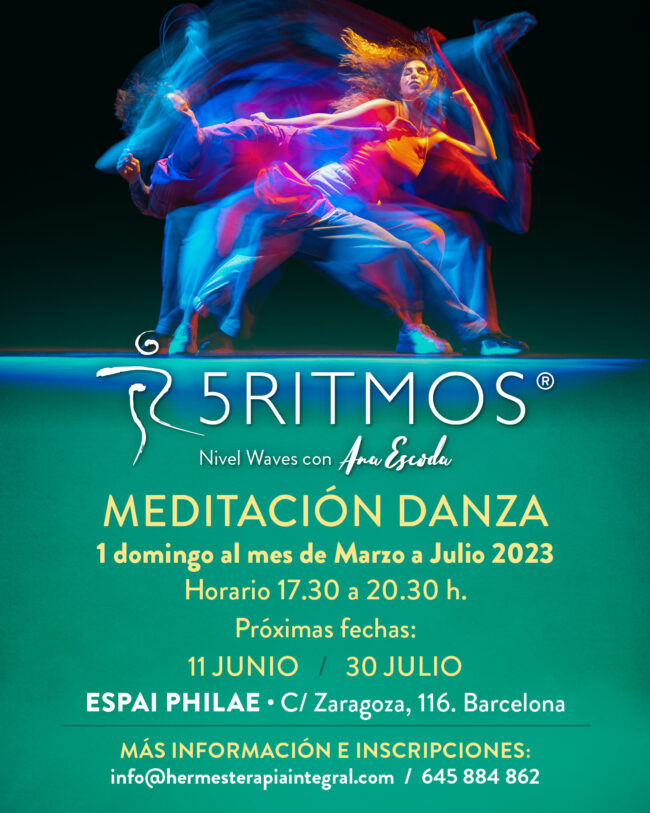 rrss-run-baby-3-junio-2023 Nuevas sesiones Refresh de 5 RITMOS® - Meditación danza en Barcelona con Ana Escoda